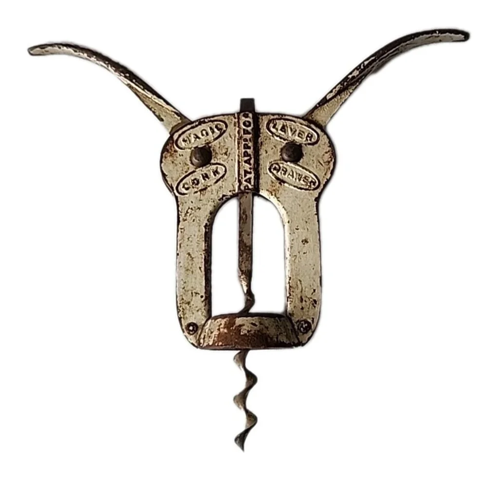 Antique Corkscrew Magic Lever Cork Drawer 